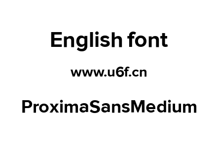 ProximaSansMedium.ttf下载