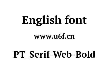 PT_Serif-Web-Bold.ttf下载