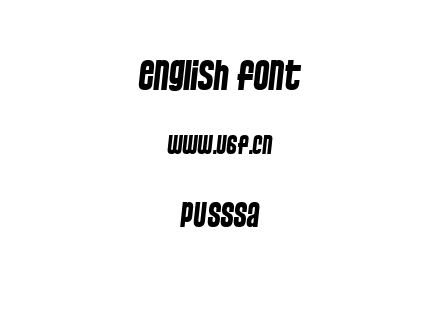 PUSSSA.TTF下载