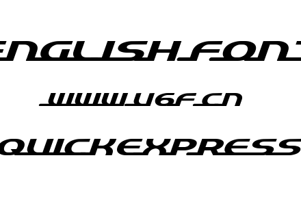 QuickExpress.ttf下载