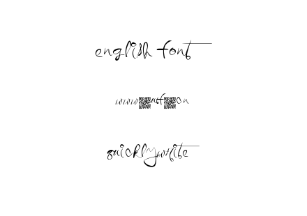 QuicklyWrite.ttf下载