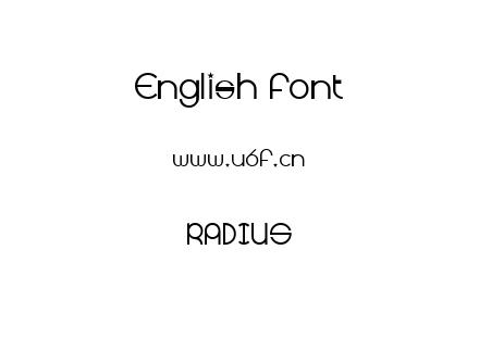 RADIUS.TTF下载