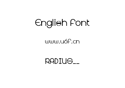 RADIUS__.TTF下载