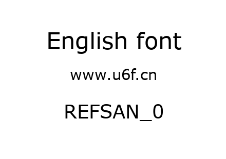 REFSAN_0.TTF下载