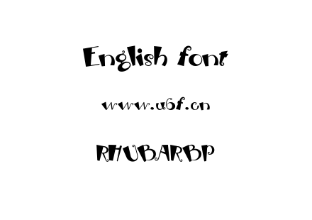 RHUBARBP.TTF下载