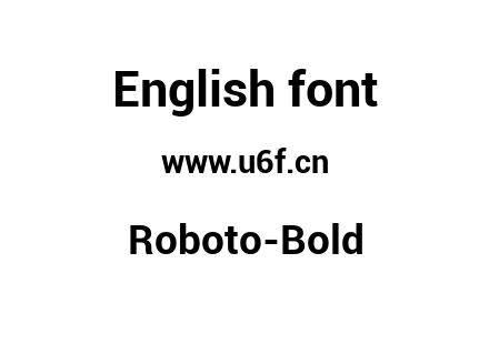 Roboto-Bold.ttf下载
