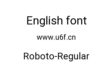 ttf字体-Roboto-Regular.ttf