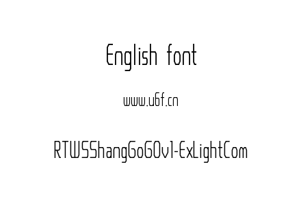 RTWSShangGoG0v1-ExLightCom.ttf下载