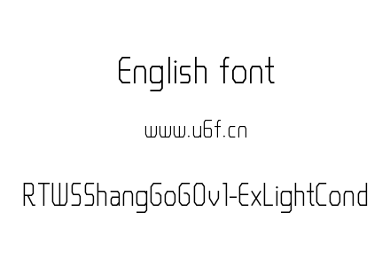 RTWSShangGoG0v1-ExLightCond.ttf下载