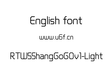 RTWSShangGoG0v1-Light.ttf下载