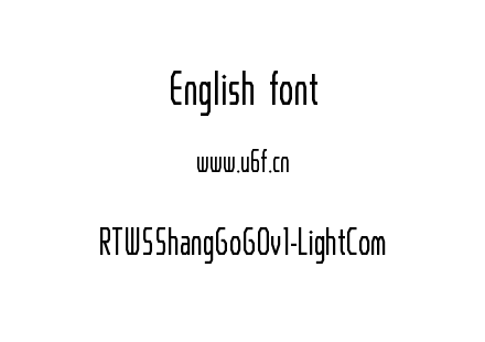RTWSShangGoG0v1-LightCom.ttf下载