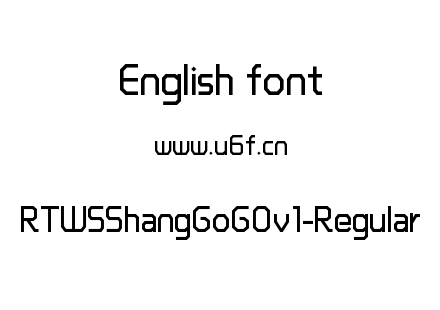 RTWSShangGoG0v1-Regular.ttf下载