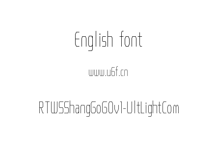 RTWSShangGoG0v1-UltLightCom.ttf下载