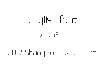 RTWSShangGoG0v1-UltLight.ttf下载