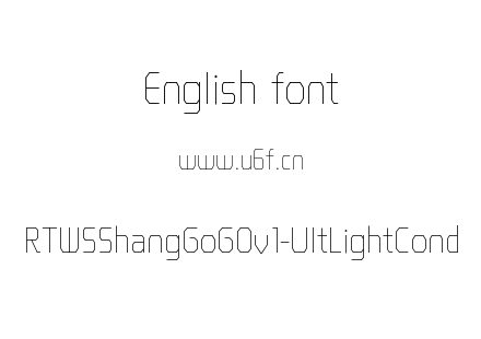 RTWSShangGoG0v1-UltLightCond.ttf下载