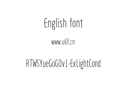 RTWSYueGoG0v1-ExLightCond.ttf下载