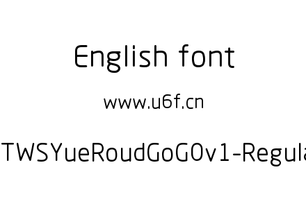 RTWSYueRoudGoG0v1-Regular.ttf下载