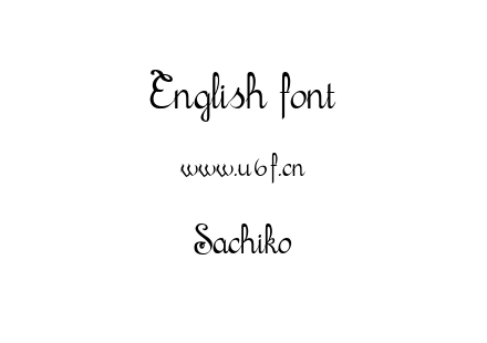 字体-Sachiko.ttf下载