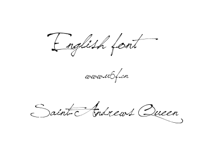 Saint-Andrews Queen.ttf下载