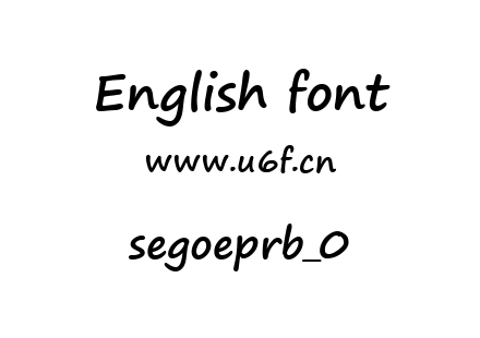 segoeprb_0.ttf下载