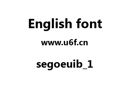 segoeuib_1.ttf下载