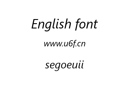 segoeuii.ttf下载