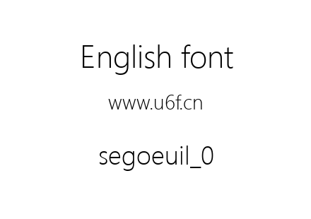 segoeuil_0.ttf下载
