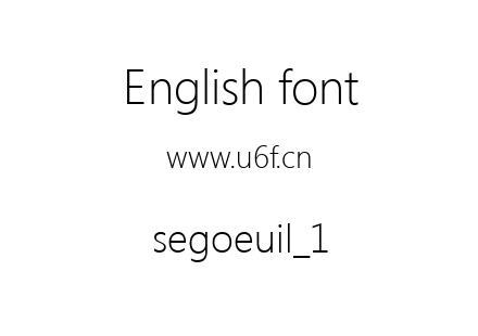 segoeuil_1.ttf下载