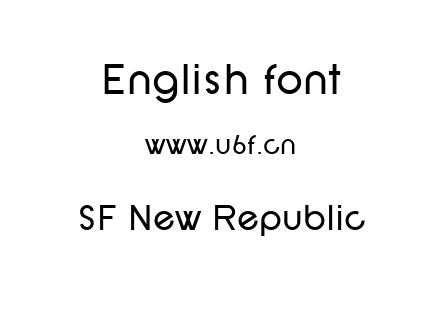 SF New Republic.ttf下载