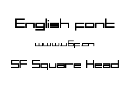 字体-SF Square Head.ttf下载