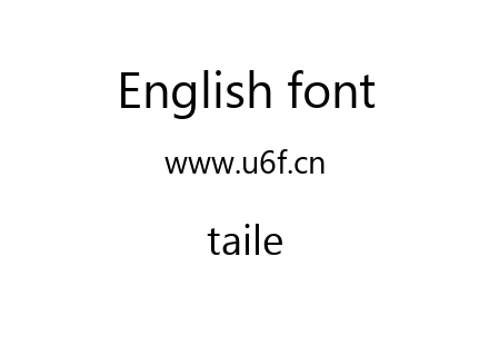 taile.ttf下载