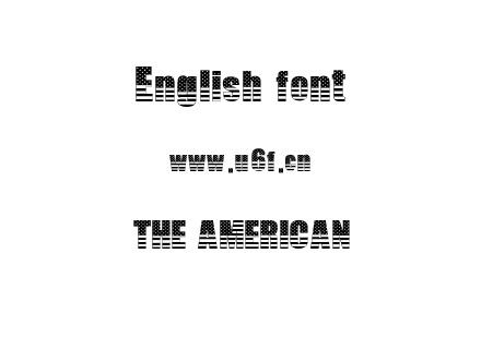 THE AMERICAN.ttf下载