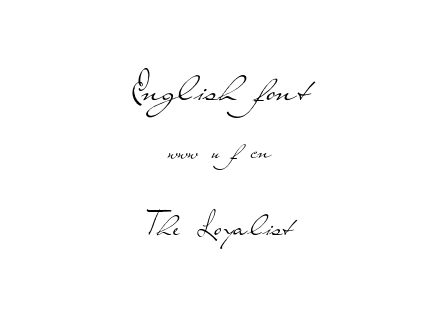 The Loyalist.ttf下载