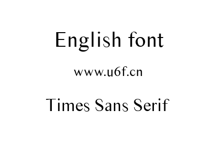 字体-Times Sans Serif.ttf下载