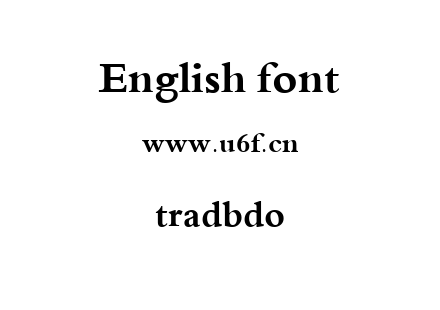 tradbdo.ttf下载