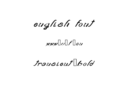 transient_bold.ttf下载