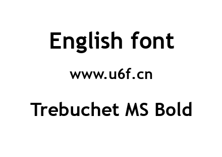 Trebuchet MS Bold.ttf下载
