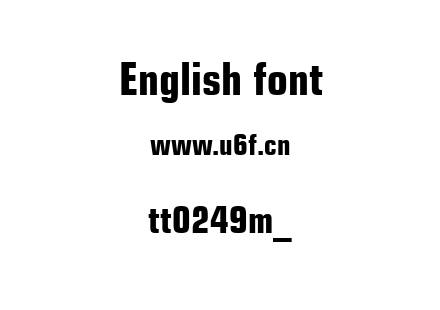 tt0249m_.ttf下载