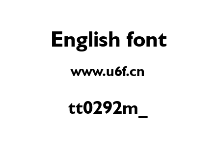 tt0292m_.ttf下载