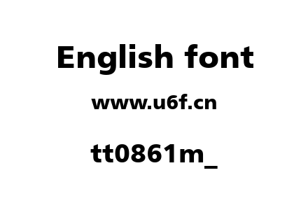 tt0861m_.ttf下载