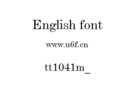 tt1041m_.ttf下载