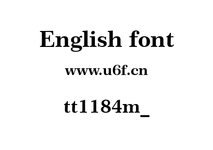 tt1184m_.ttf下载