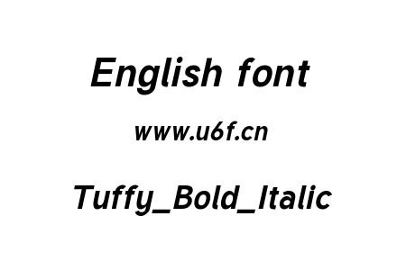 Tuffy_Bold_Italic.ttf下载