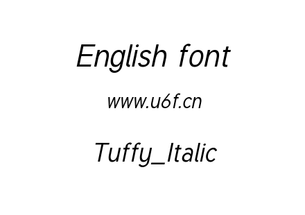 Tuffy_Italic.ttf下载