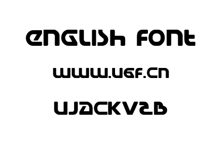 Ujackv2b.ttf下载
