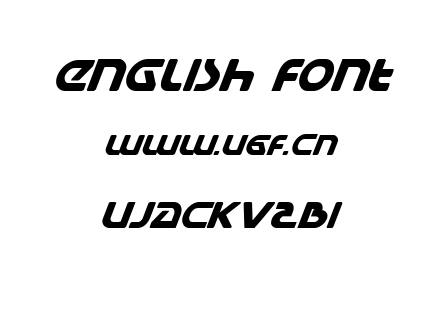 Ujackv2bi.ttf下载