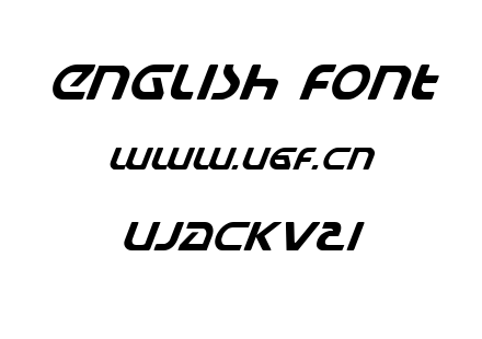 Ujackv2i.ttf下载