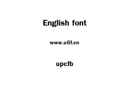 upcfb.ttf下载