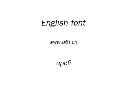 upcfi.ttf下载