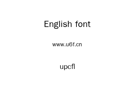 upcfl.ttf下载